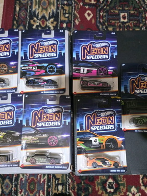 Hotwheels Neon new in box
