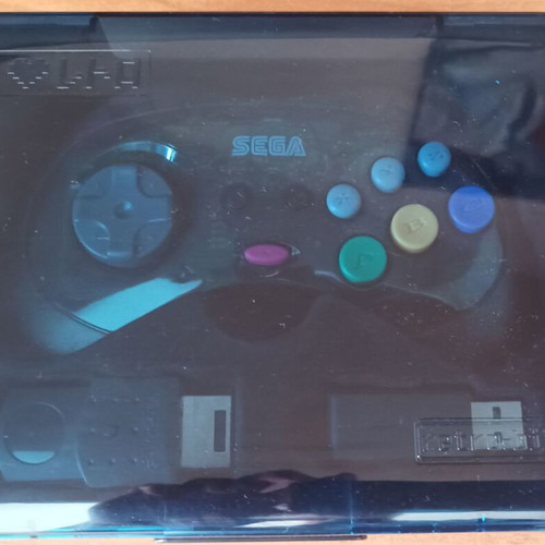 Retro-bit Pro Gamepad wireless for Sega Saturn, Sega Mega Drive Mini and PC new
