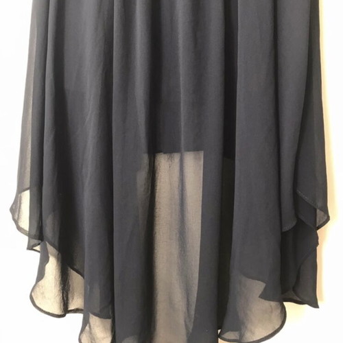 Bershka Asymmetric Blue Skirt New, Size L