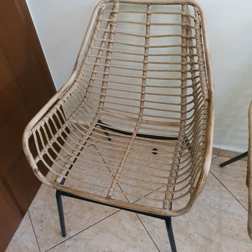 Outdoor chairs like new, set of 2