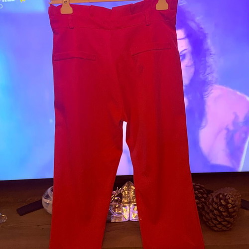 Toi&Moi high-waisted pants new, coral-pink, size S-M