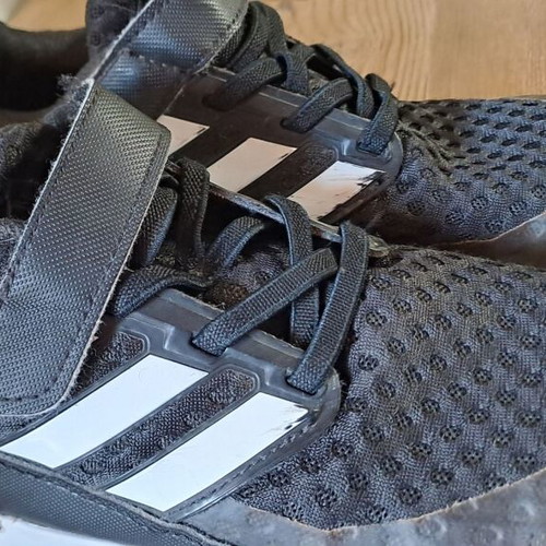 Adidas Performance RAPIDARUN kids athletic shoes like new, size 34, black and white