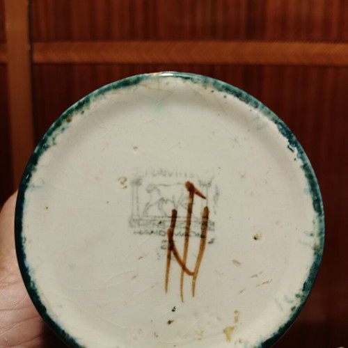 Kerameikos vase like new, vintage ceramic decoration