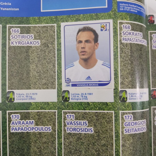 Panini FIFA World Cup South Africa 2010 sticker album, collectible