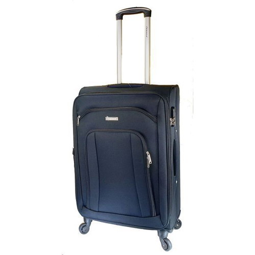 Diplomat set of 2 suitcases ZC444 with 4 wheels, large and cabin, new
