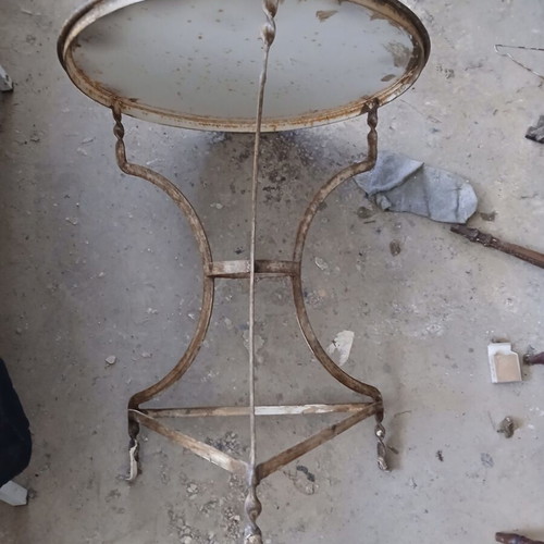 Iron Coffee Table used