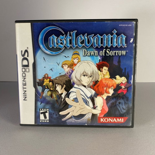 Castlevania Dawn of Sorrow Nintendo DS used, complete, region free, English (US)