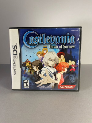 Castlevania Dawn of Sorrow Nintendo DS употребяван, пълен комплект, region free, английски (US)