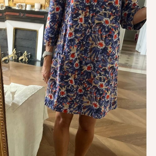 Tunic dress used, short, size M, multicolor La Redoute Collections