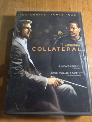 Collateral DVD like new, action thriller with Tom Cruise and Jamie Foxx