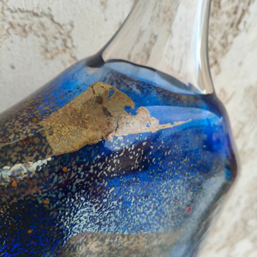 Art Glass Satellite Vase by Bertil Vallien for Kosta Boda, like new
