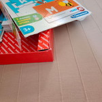 Alphabet board game Clementoni used