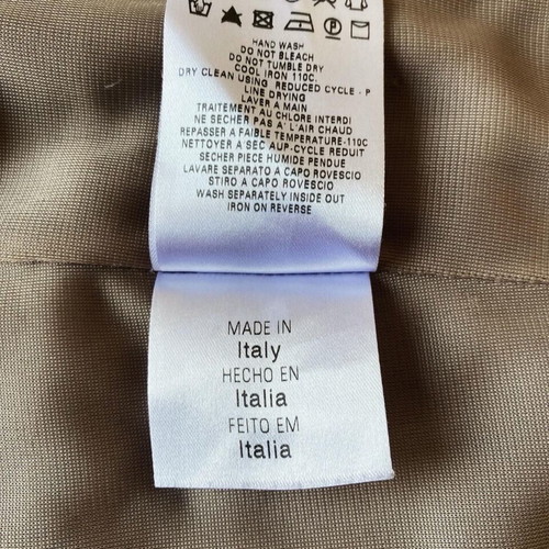 See by Chloe wool dress used, brown, size M