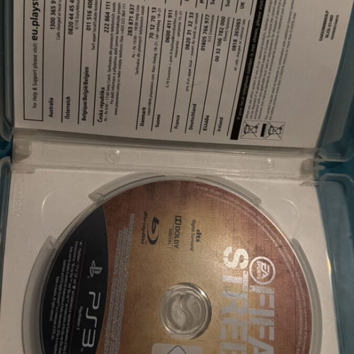 FIFA Street PS3 game like new