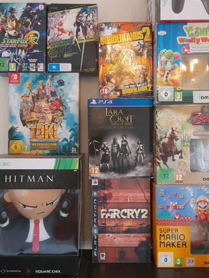 Συλλεκτικές εκδόσεις Wii U PS3 Xbox σαν καινούργιες