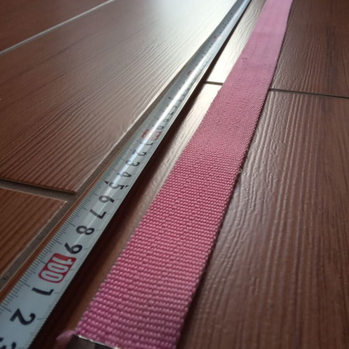 Pink-white belt like new with removable buckle
