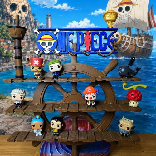 One Piece Kinder Joy figure display stand