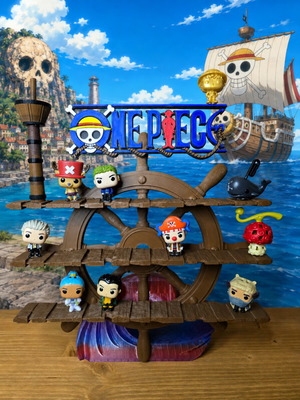 One Piece Kinder Joy figure display stand