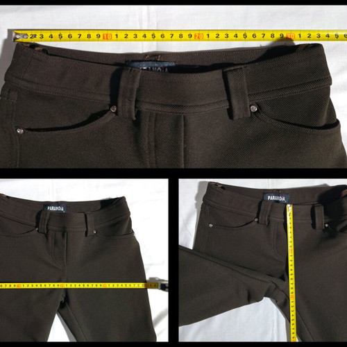 Paranoia sexy brown leggings-pants new, size S