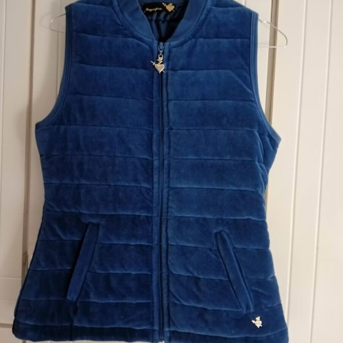 SugarFree women's vest, blue, size S