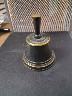 Brass Bell used with nice patina from 1980s England