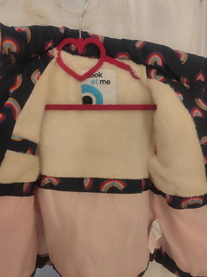 Children's jacket like new with warm inner lining for 2 years old