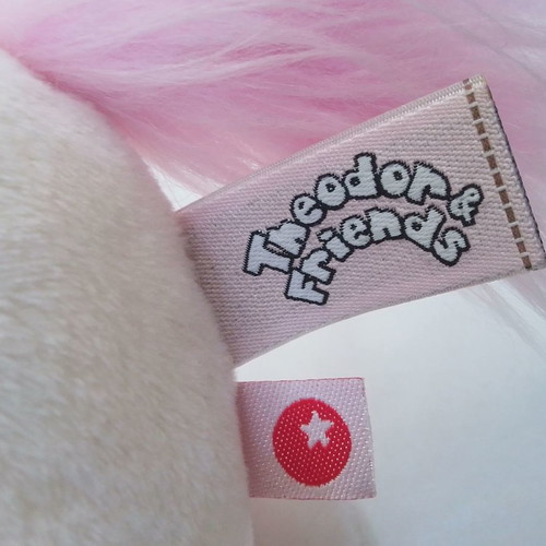 Unicorn Theodor & friends plush piggy bank used