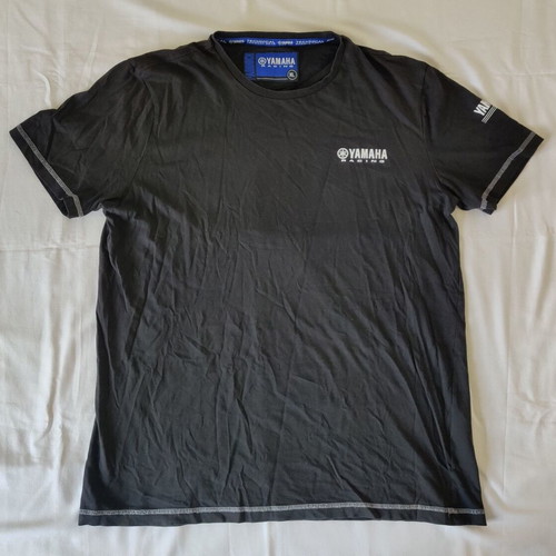 T-shirt Yamaha Racing Paddock μεταχειρισμένο, βαμβακερό, μαύρο, μέγεθος Extra Large