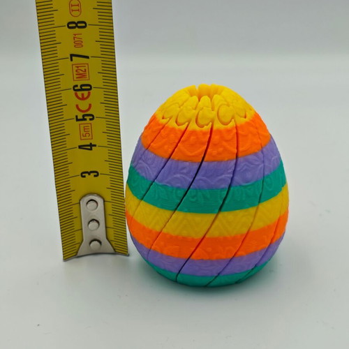 3D Printed Easter Egg Fidget new, colorful, articulated