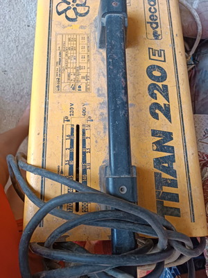 Decà Titan Three-Phase Welding Machine used