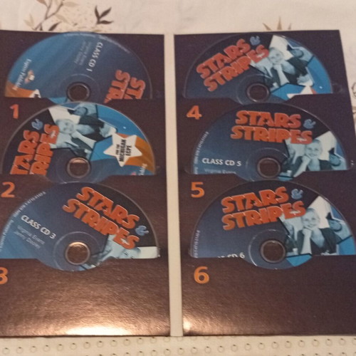 Stars & Stripes Class Audio CDs for Michigan ECPE, set of 6
