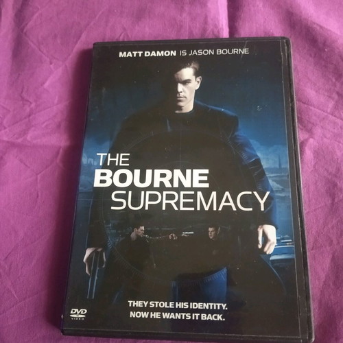The Bourne Supremacy DVD like new, subtitles, action adventure thriller