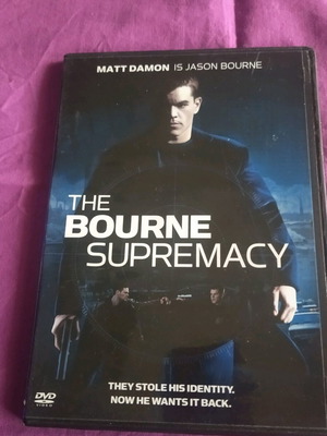 The Bourne Supremacy DVD like new, subtitles, action adventure thriller