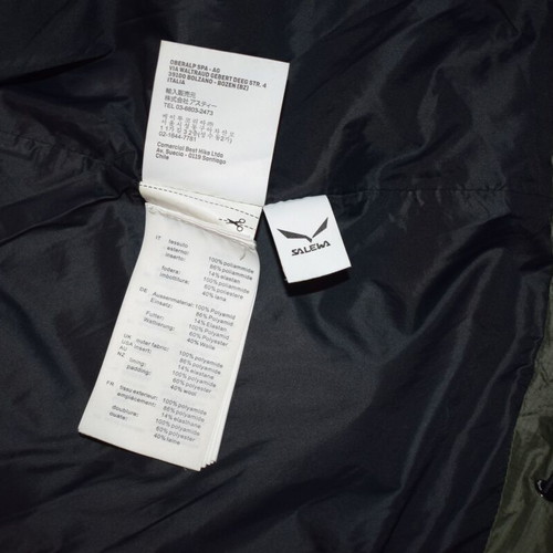 Salewa Catinaccio Tirol Wool men's jacket size M used, green