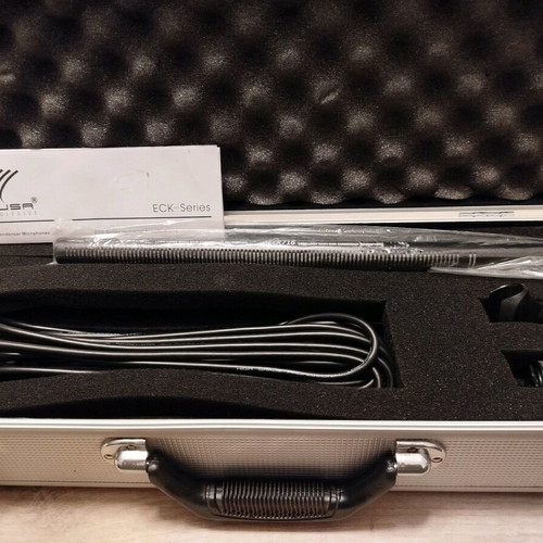 Directional microphone new with case, super directivity 80 Hz-12KHz