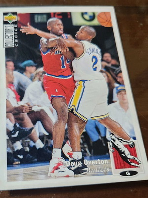 1994-95 Upper Deck Collector's Choice International Spanish #114 Doug Overton card like new