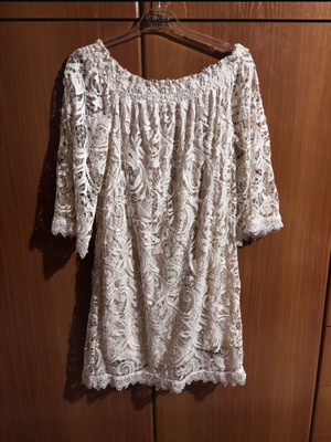 White short dress Hype like new, size S