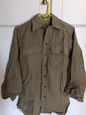 American Wool Shirt 1943 World War II Like New