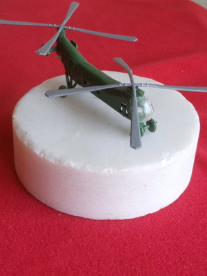 Μινιατούρα Piacecki H-21 Flying Banana μοντέλο vintage 1970 σαν καινούργιο