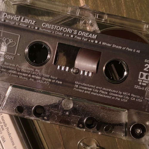 David Lanz Cristofori's Dream cassette like new