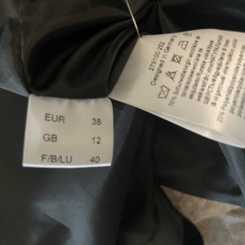 Coat-jacket like new, dark blue color