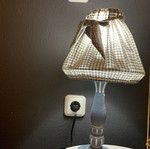 Bedside lamp used, broken