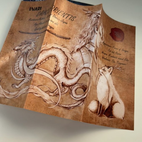 Inari The Dragon with Seven Hearts fantasy novel