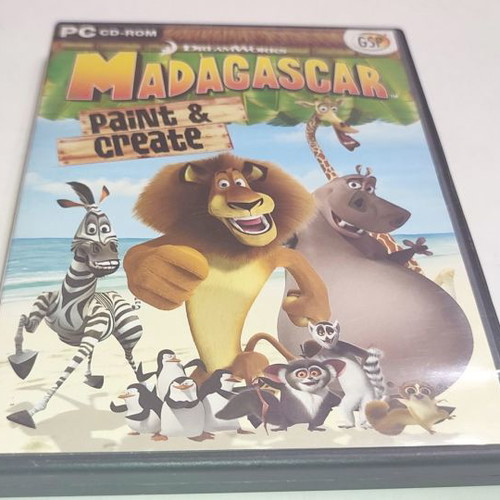 Madagascar Paint & Create PC used game