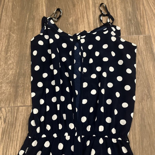 Navy Blue Polka Dot Jumpsuit Paranoia size M like new