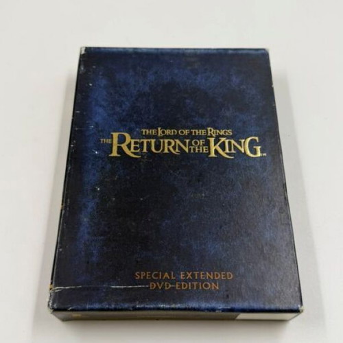 The Lord of the Rings Return of the King Special Extended DVD Edition used