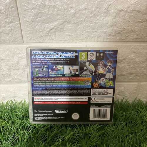 Pokémon Black 2 Version Nintendo DS used, rare collectible