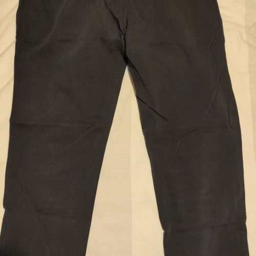 Navy&Green fabric trousers
