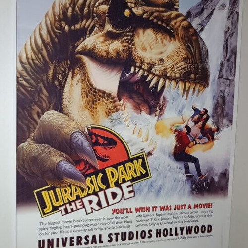 Jurassic Park A4 poster