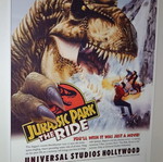 Jurassic Park A4 poster